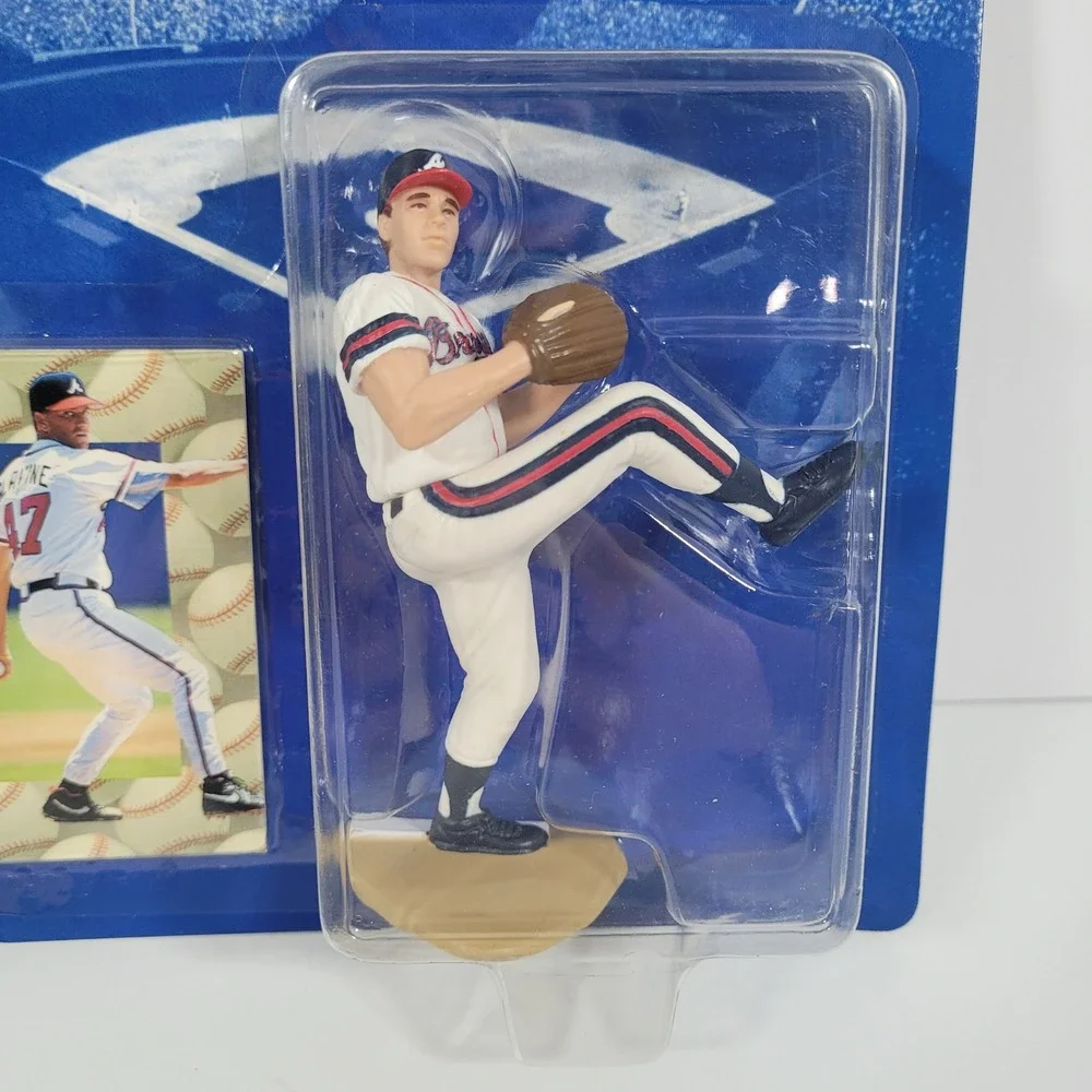 1997‎ Starting Lineup Tom Glavine Atlanta Braves 10th Year Edition Figure & Card